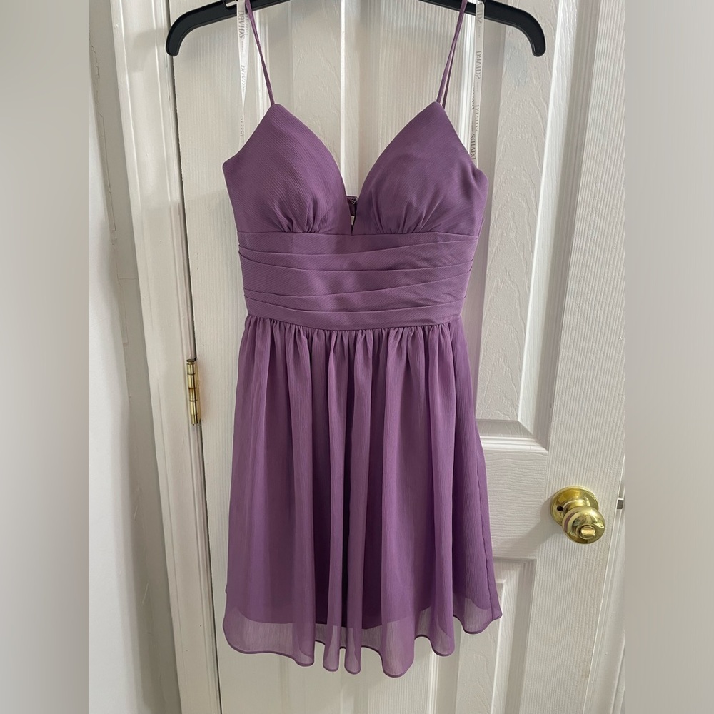 Purple dress